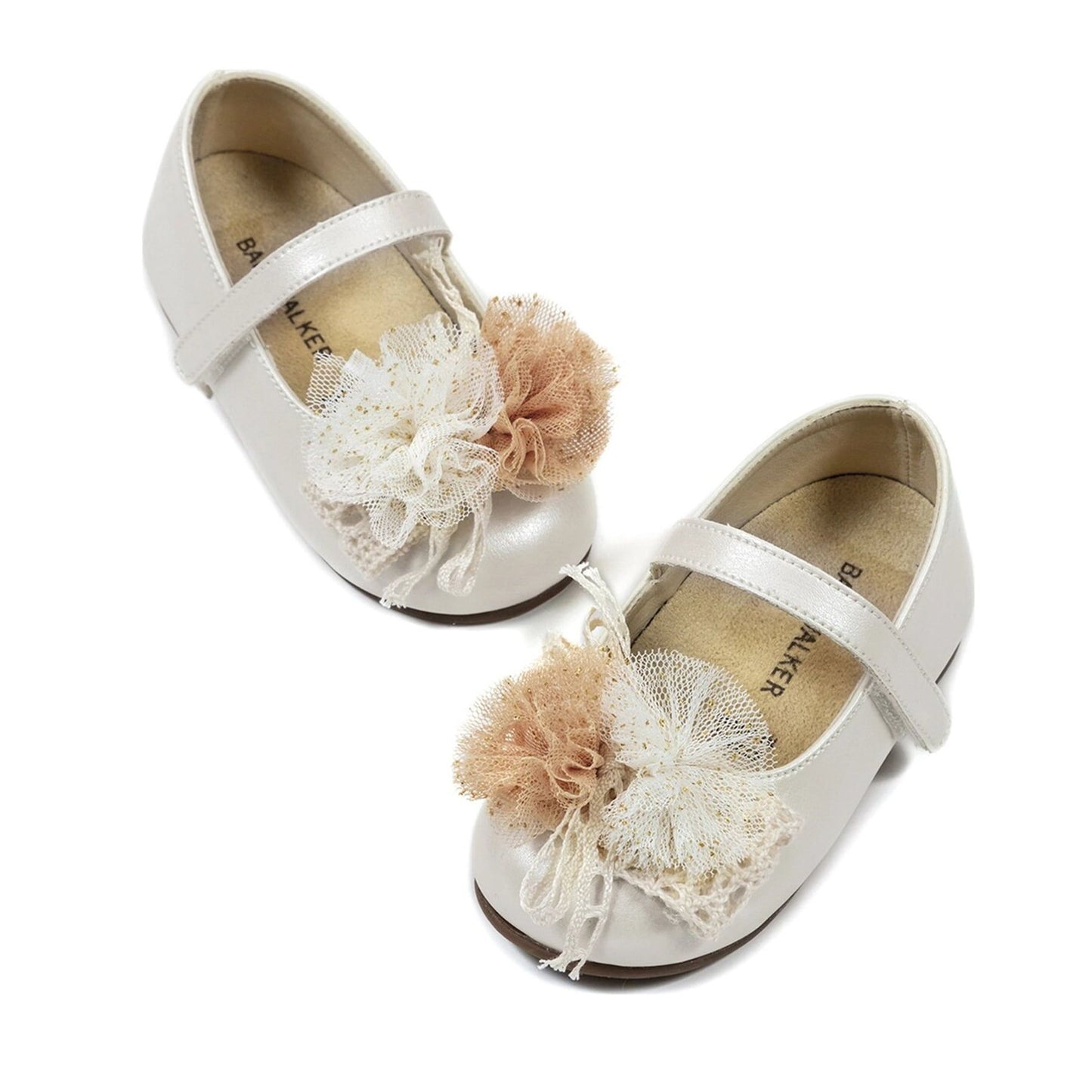 Babywalker Γοβάκι Μονή Μπαρέτα BS3555 Εκρού