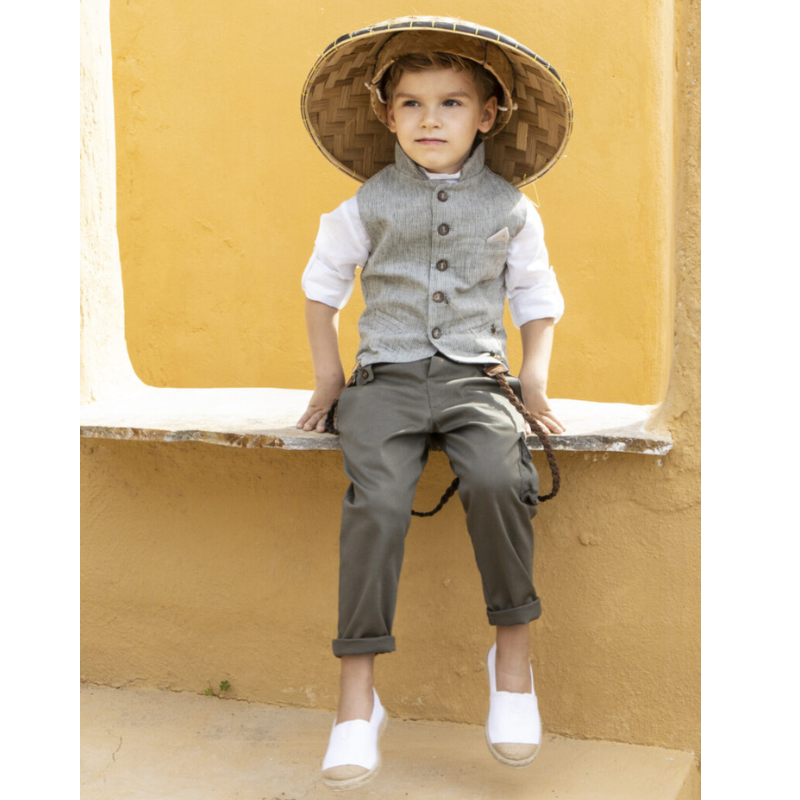 Βαπτιστικό σετ 124.03 χακί 6τμχ