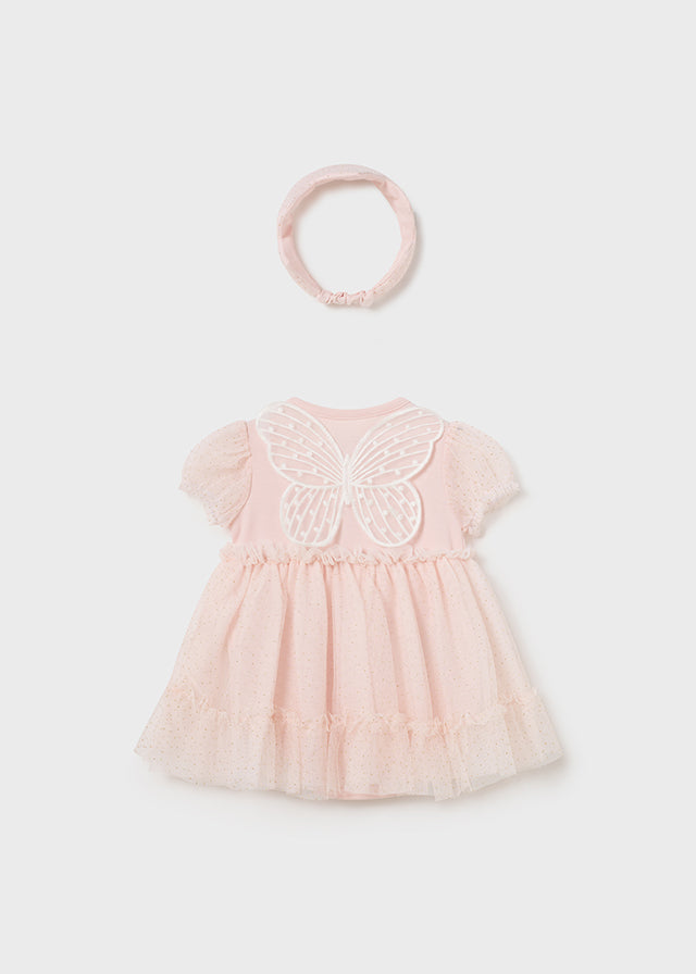 Shirt and vest set (SS24) 1629 pink 3pcs
