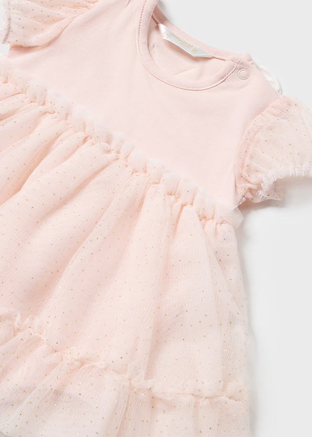 Shirt and vest set (SS24) 1629 pink 3pcs