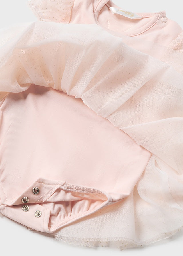 Shirt and vest set (SS24) 1629 pink 3pcs