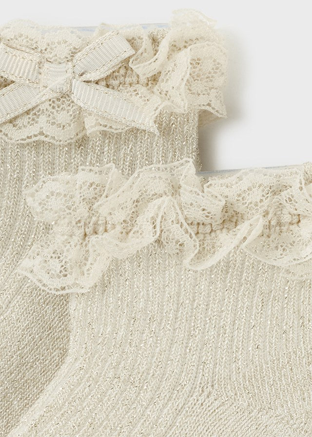 Schnürstrümpfe (SS24) 9713 Champagner