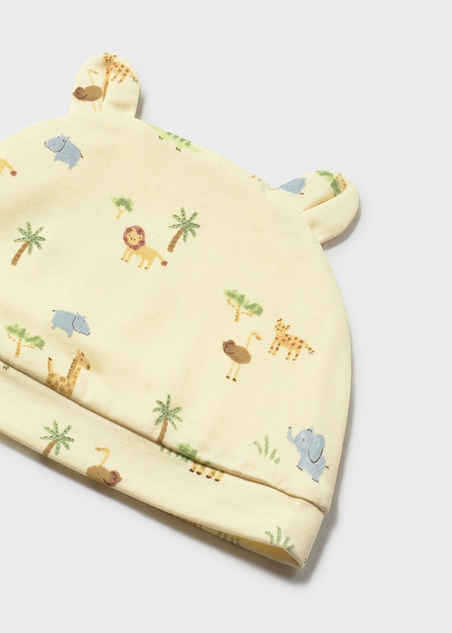 Jacquard polka dot dress set (SS24) 1820 white 2pcs