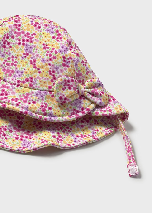 Μαγιό φορμάκι σετ με καπέλο (SS26) 1620 ροζ 2τμχ