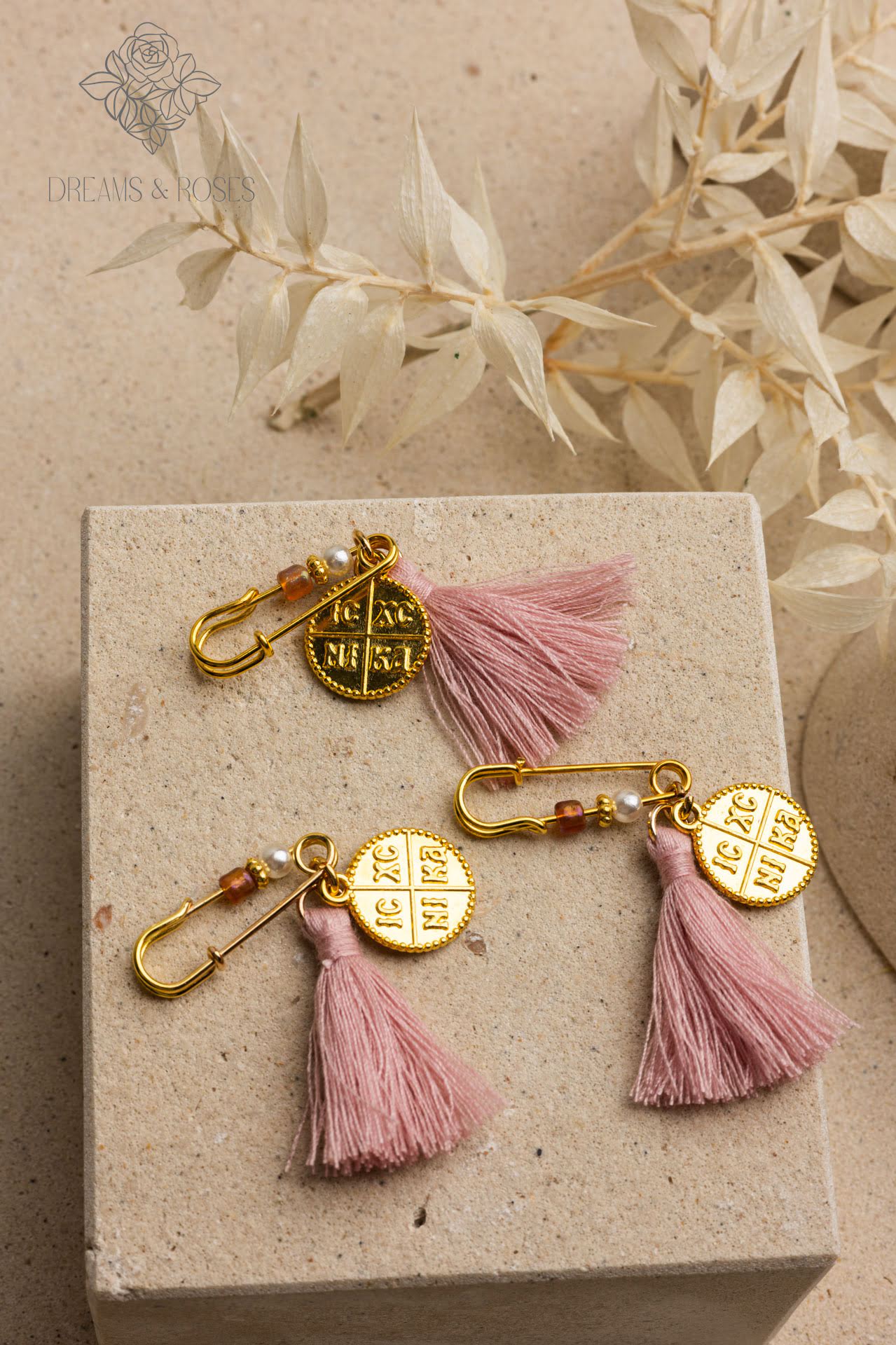 Μαρτυρικό παραμάνα K31 μεταλλικό κωσταντινάτο σταυρό 50τμχ