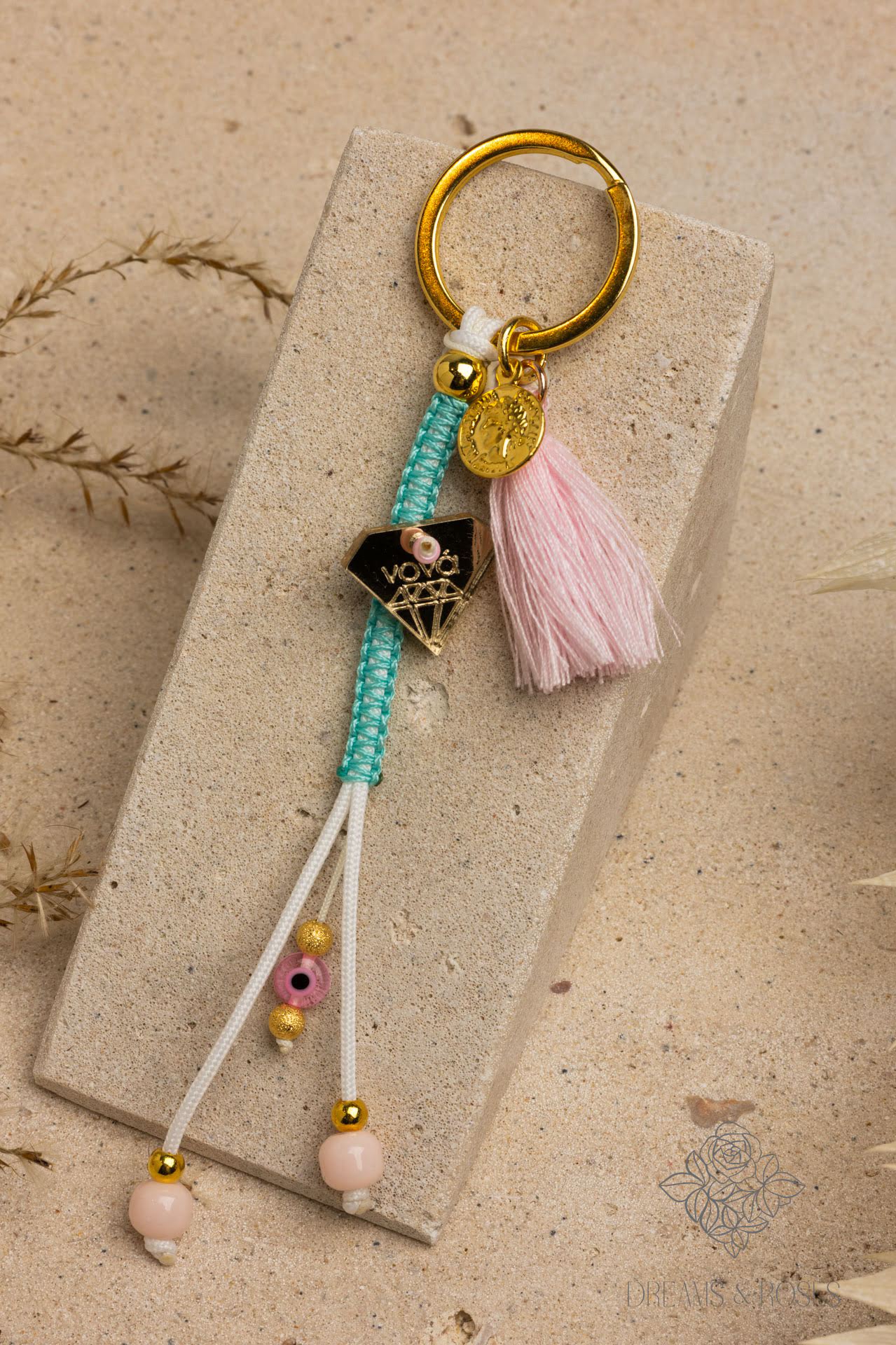 Μπρελόκ Μακραμέ Νονά E48