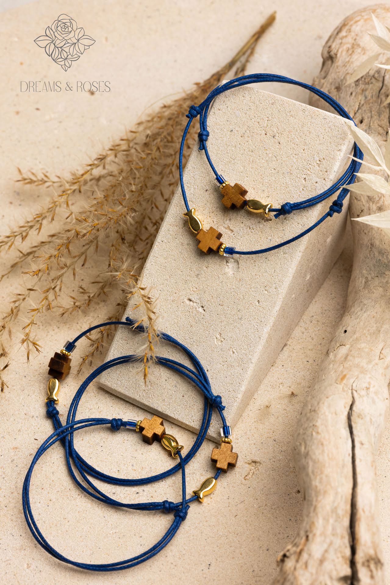 Μαρτυρικό βραχιόλι A62 με επίχρυσο στοιχείο 24Κ 50τμχ