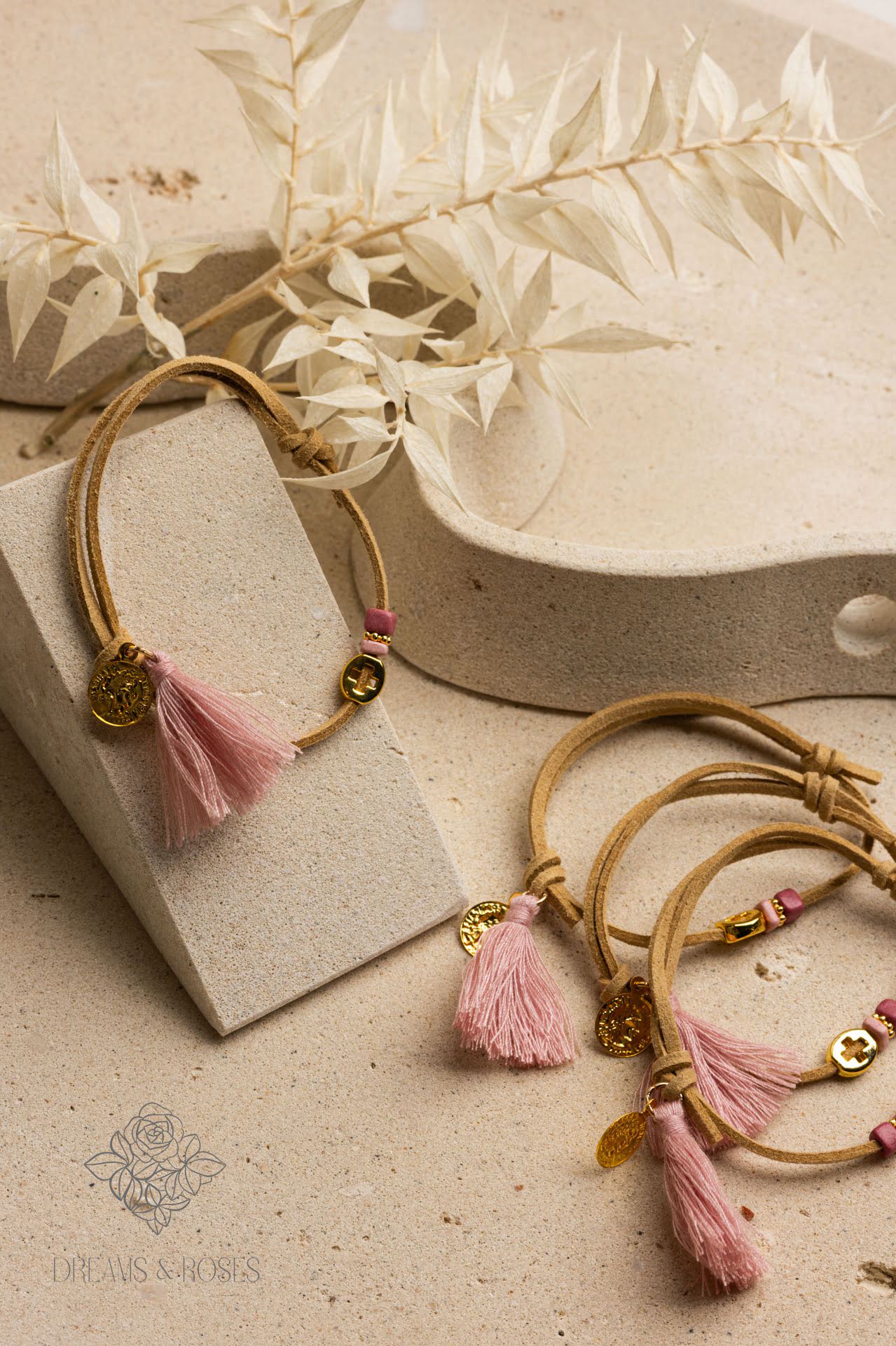 Μαρτυρικό βραχιόλι K72 με επίχρυσο σταυρό 24Κ 50τμχ