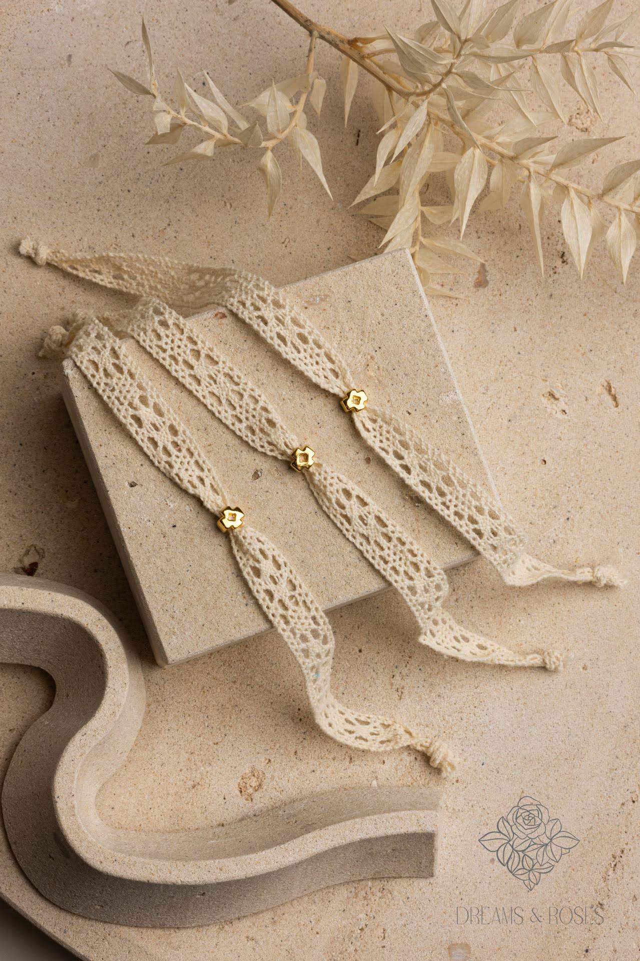 Μαρτυρικό βραχιόλι K73 με επίχρυσο σταυρό 24Κ 50τμχ