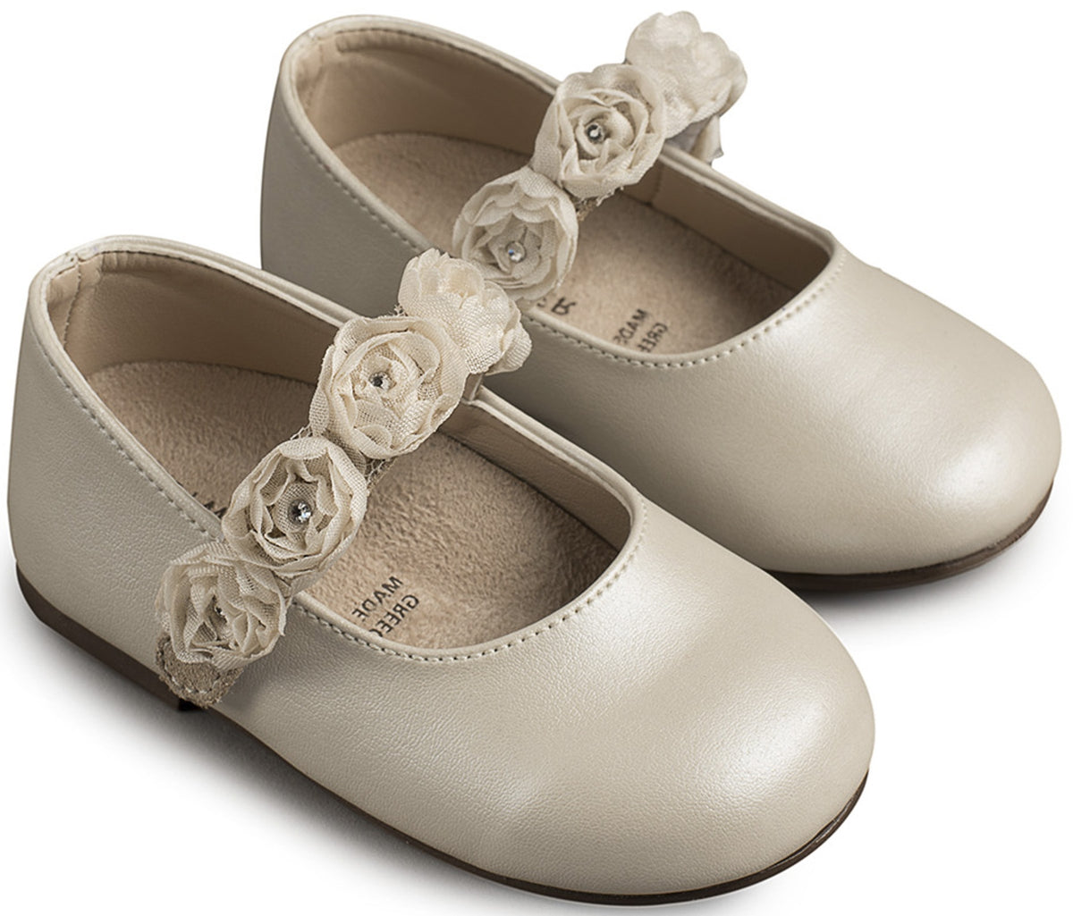 Babywalker Single-barreled shoe with bow BS3500