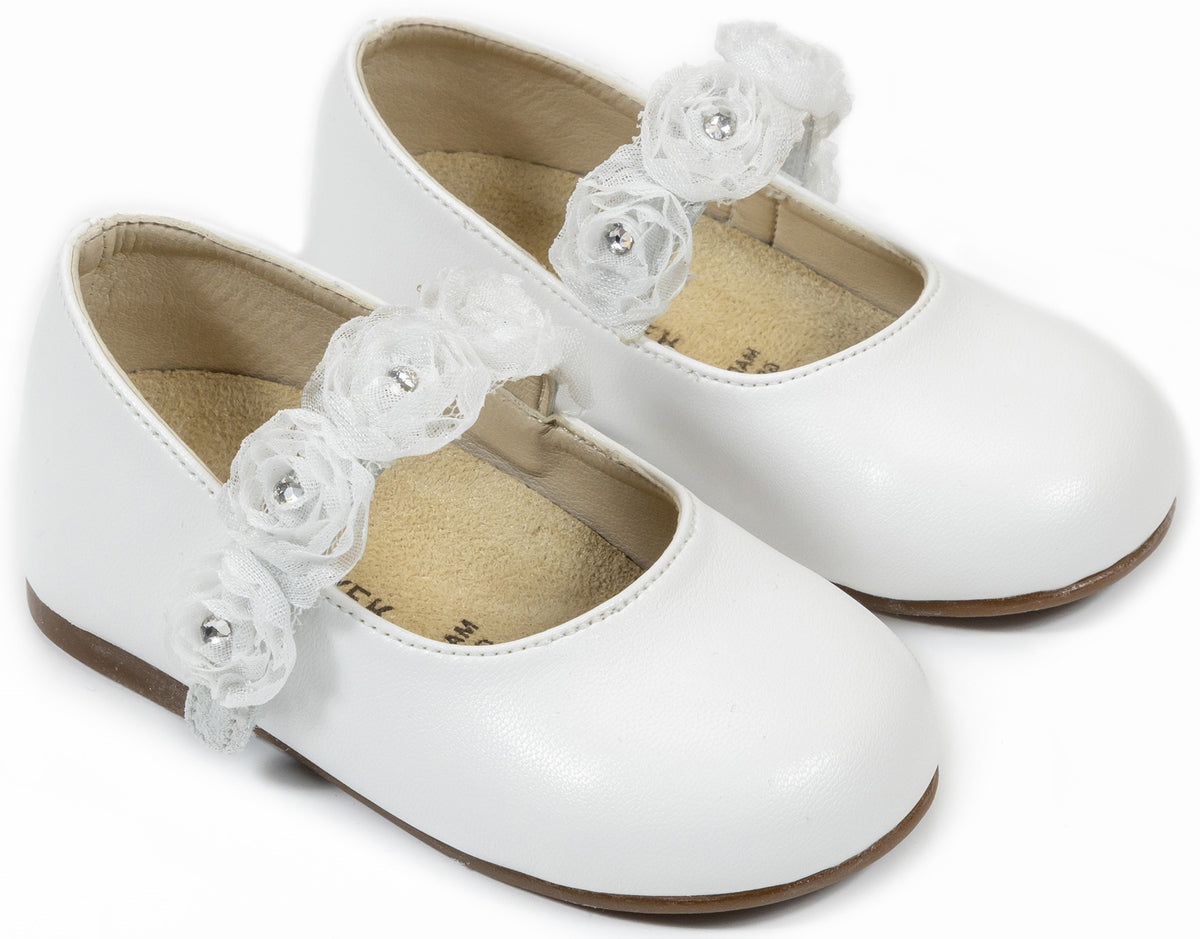 Babywalker Single-barreled shoe with bow BS3500