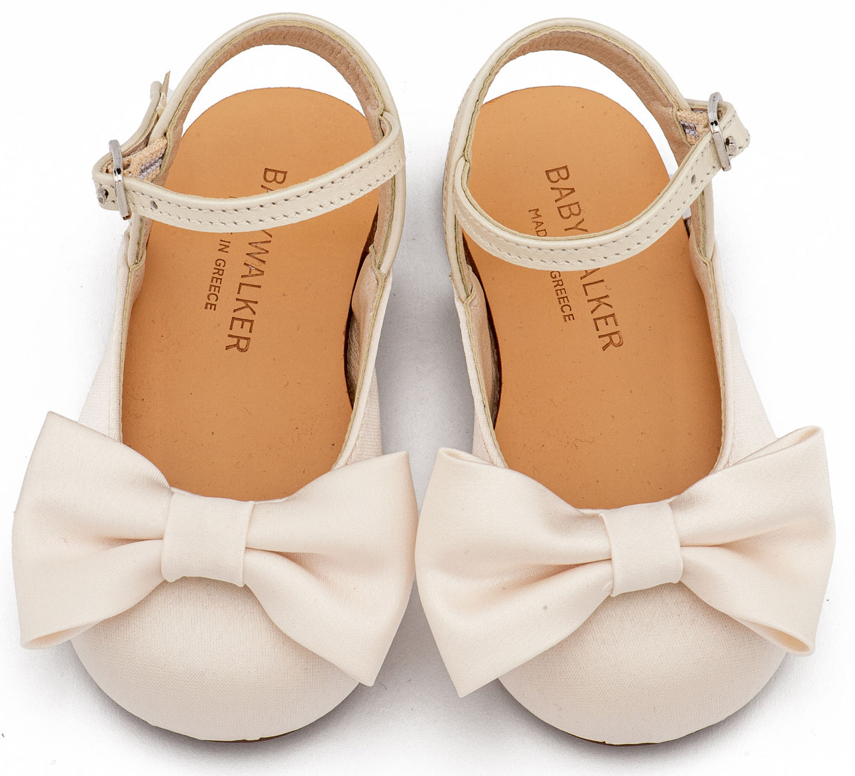 Babywalker French Slipper with Decorated Heel of Flowers BW4503