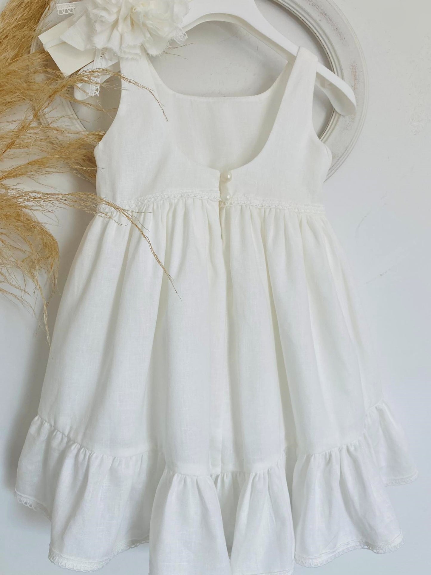 Christening dress DS24003 off-white