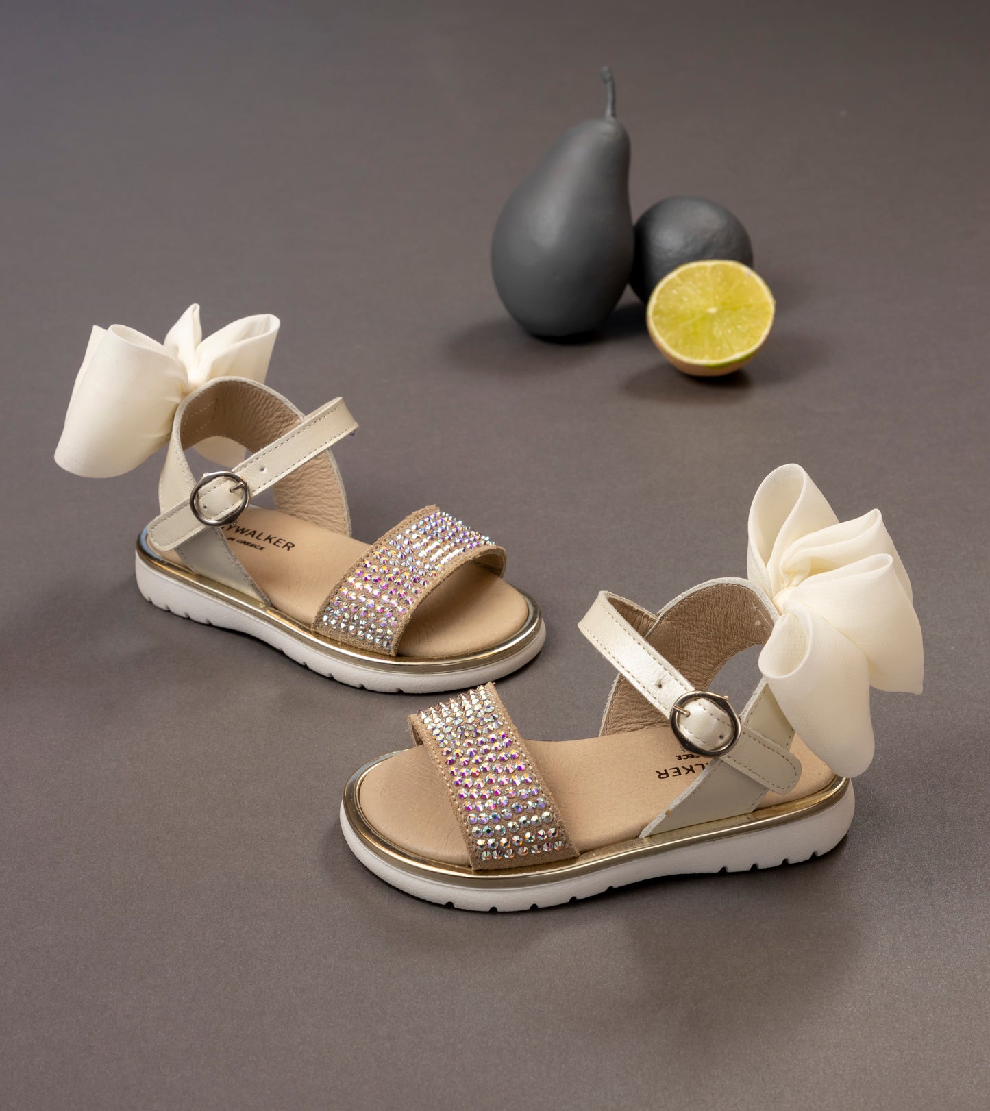 Babywalker Δερμάτινο Πέδιλο LU6085 Εκρού