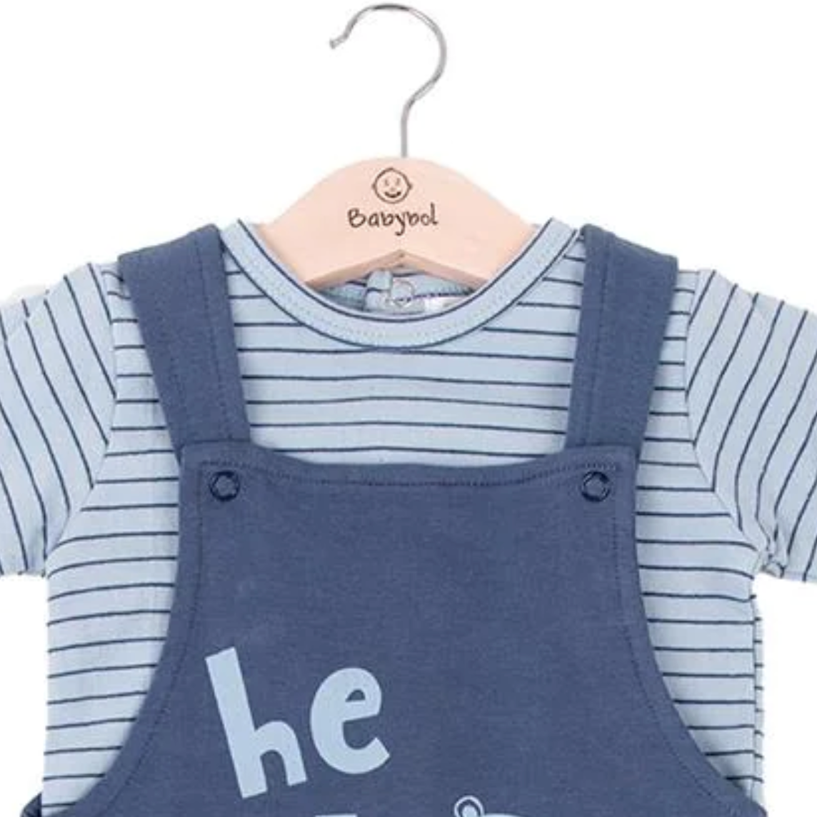 Μπλουζάκι παντελονάκι σετ 21842 μπλε 2τμχ