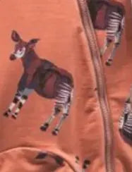 Kachel-Overall mit Reißverschluss