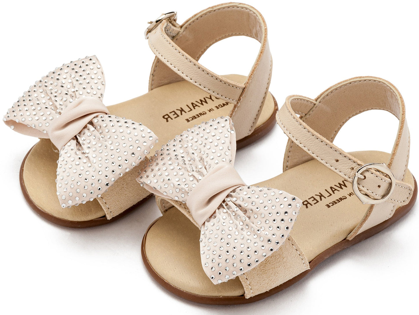 Babywalker Πέδιλο Διακοσμημένο με Φιόγκο PRI2643 Μπεζ - Artousa