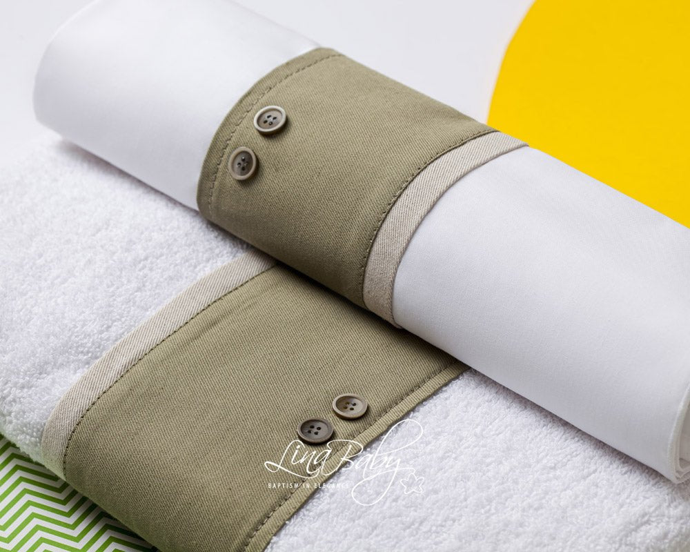 Βαπτιστικό Λαδόπανο σετ Byron 1557 6τμχ - Artousa