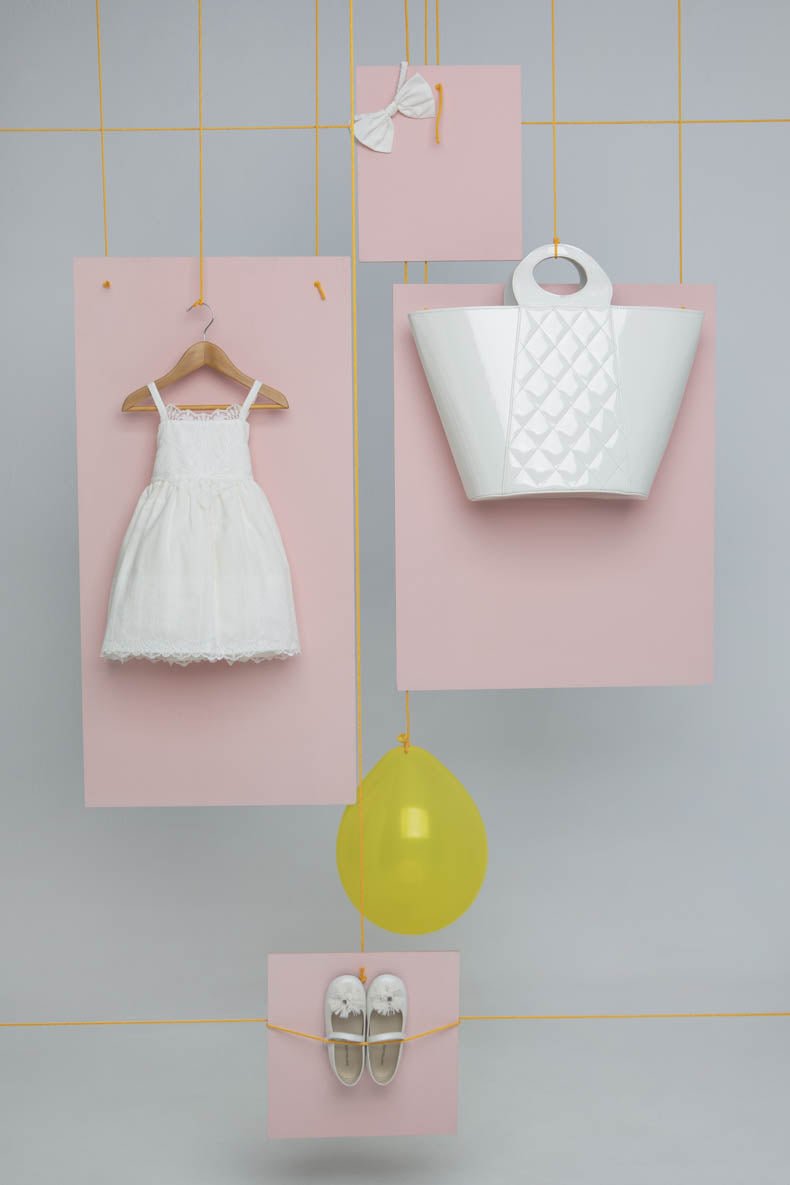 Βαπτιστικό σετ Anatoli 1612 (SS25) εκρού 2τμχ - Artousa