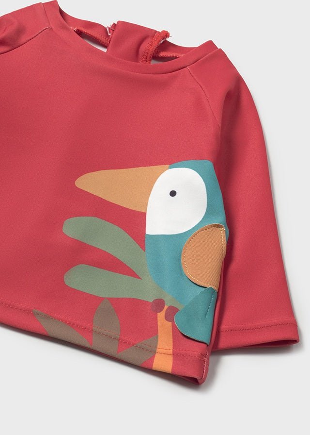 Μαγιό καπέλο σετ (SS25) 1669 πορτοκαλί 3τμχ - Artousa