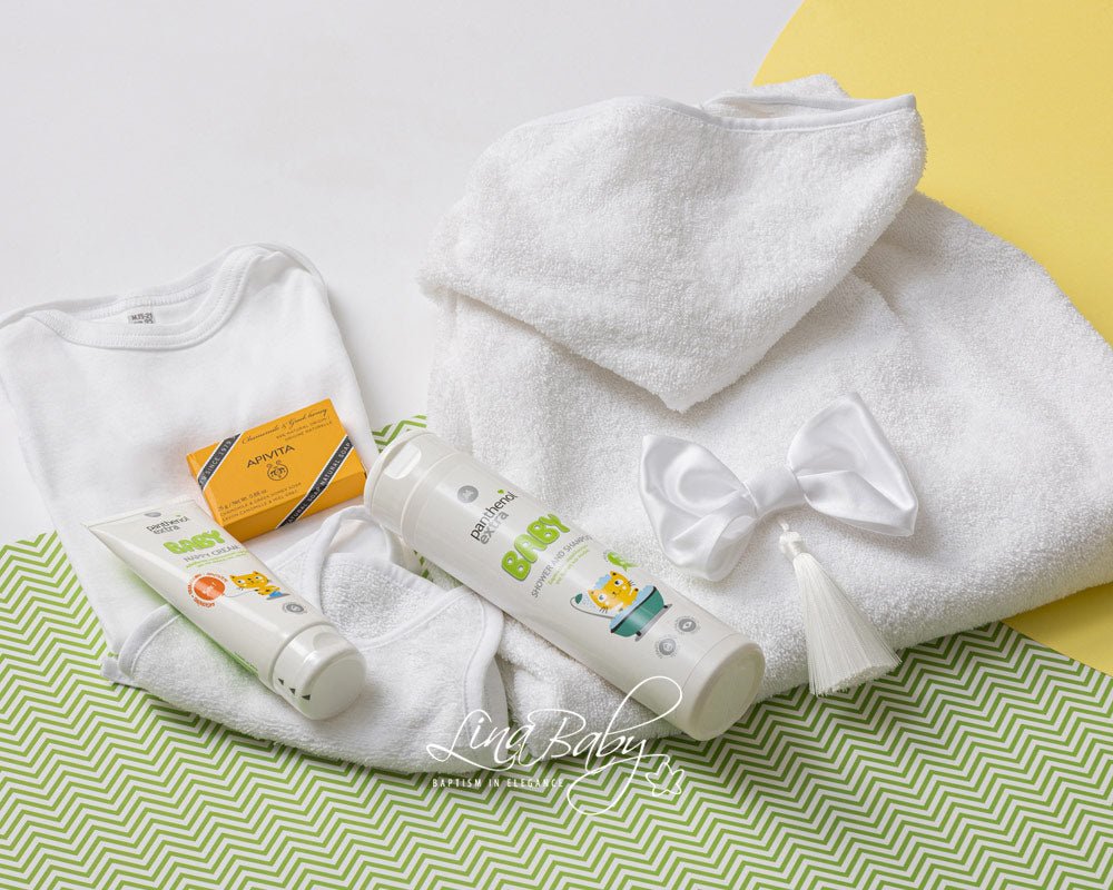 Σετ ξελαδώματος νονού BathGirl λευκό 6τμχ - Artousa