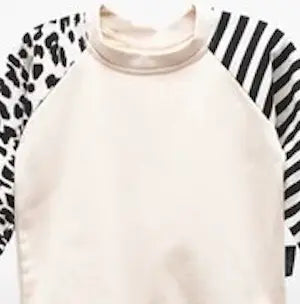 Baby jumpsuit set beige 2pcs