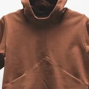 Overall mit Kapuze braun 2tlg