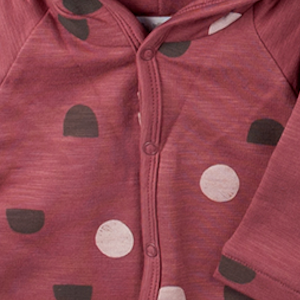 Set of pants - blouse and jacket brown 3pcs 22832