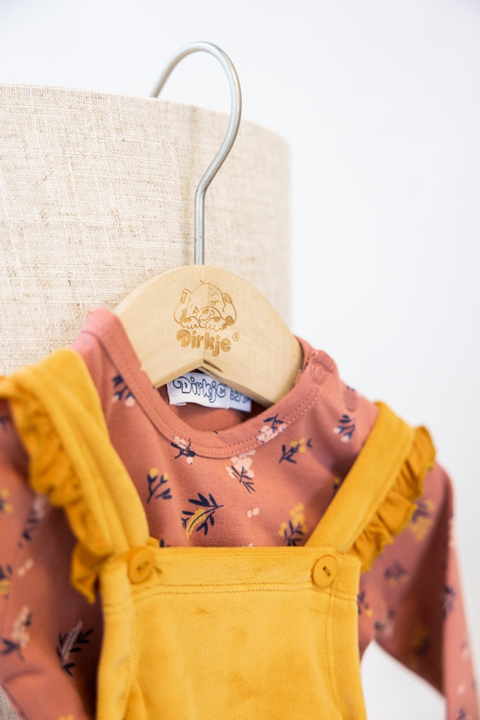 Σετ φορμάκι - μπλουζάκι κίτρινο 2τμχ U44341-31