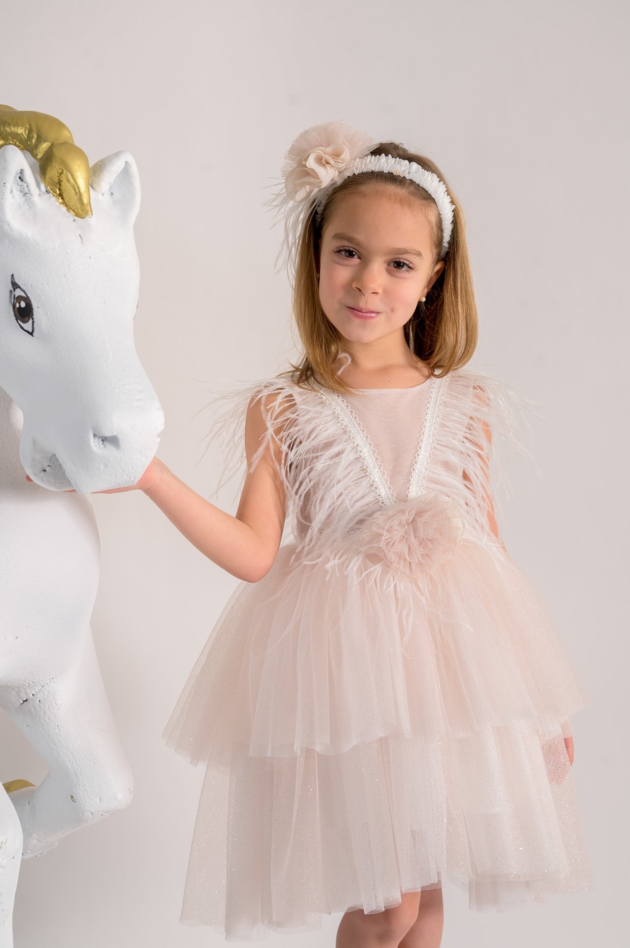 Christening dress DS22300 off-white 