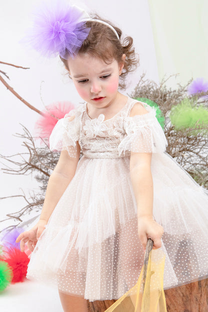 Baptismal set Zoitsa 1358 (SS24) off-white 2pc