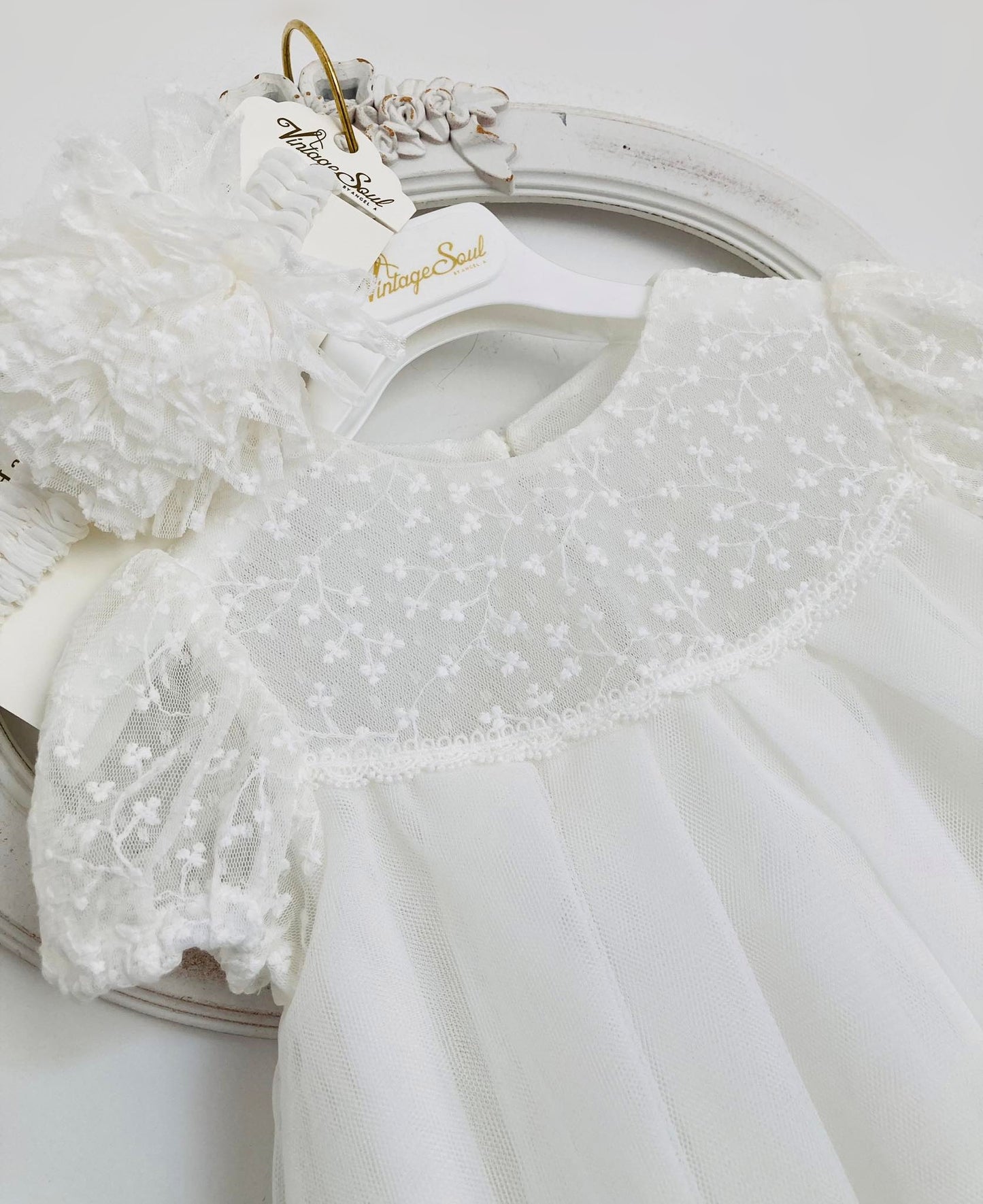 Christening dress DS24001 off-white 