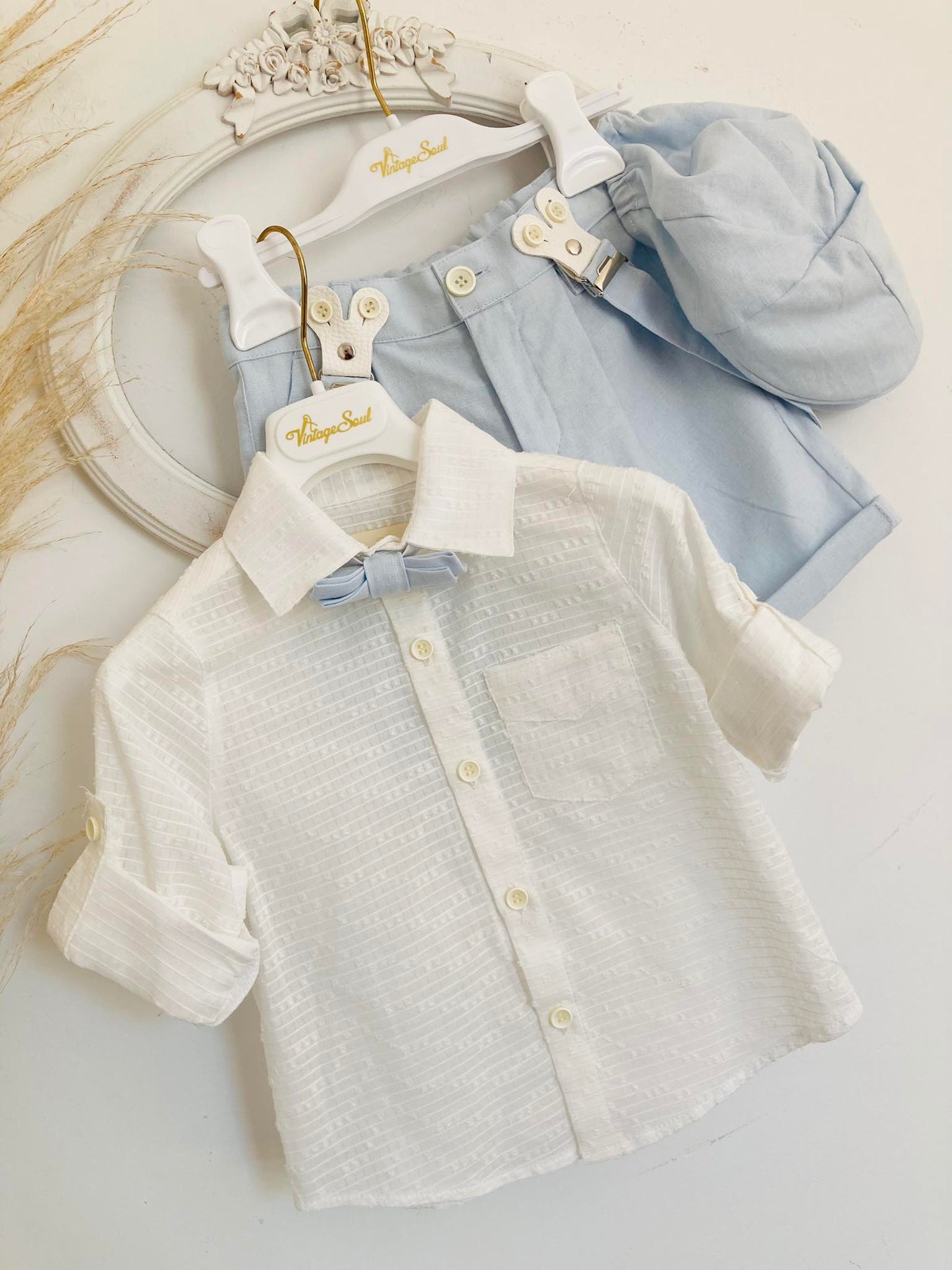 Baptism set TS24009/SVS24009 light blue 5 pcs 