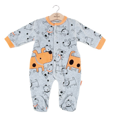 Baby bodysuit 230050 gray