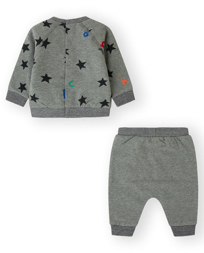 T-shirt and pants set 23432520 gray 2pcs