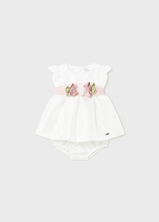 Φόρεμα μικάδο σετ (SS24) 1823 λευκό 2τμχ