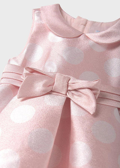 Polka Dot Jacquard-Kleid (SS24) 5007 Pink