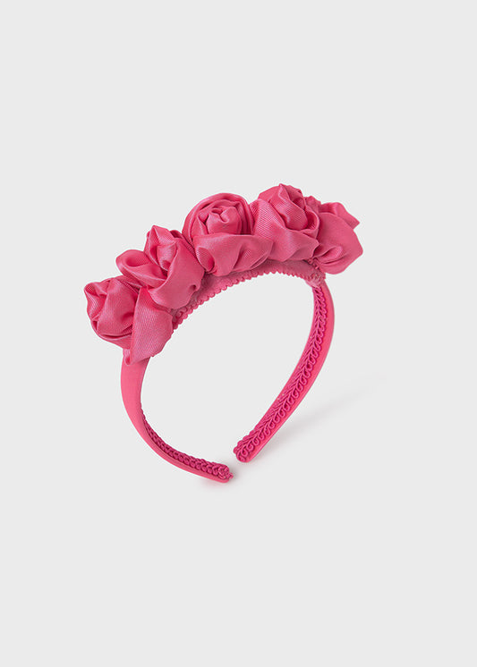 Hair clip mikado flowers 5425 fuchsia