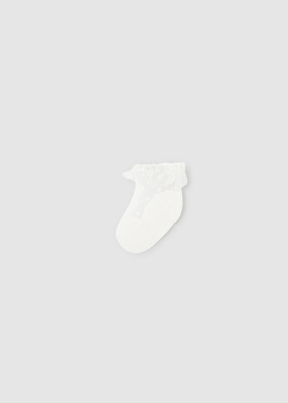 Fluffy socks (SS24) 9713 ecru