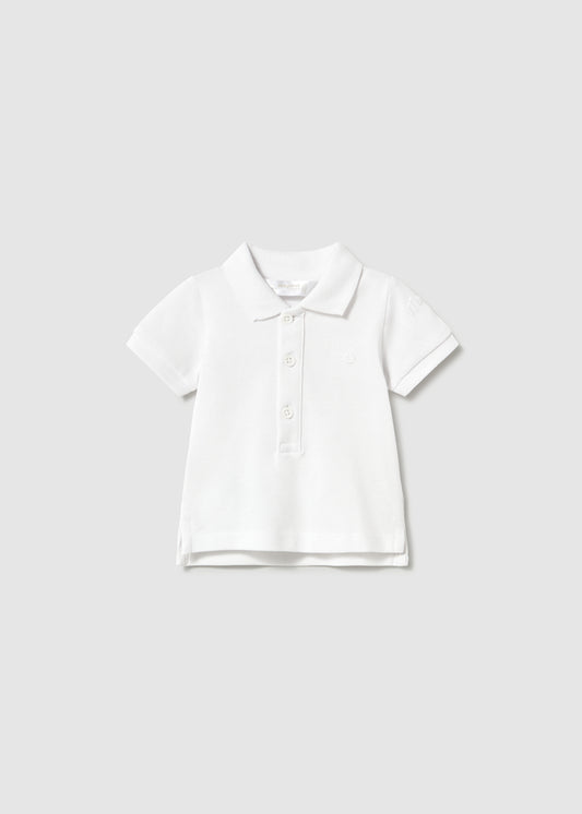 Μπλούζα πόλο κοντομάνικο (SS26) 1102 λευκό