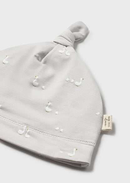 Jacquard-Tupfenkleid-Set (SS24) 1820 weiß 2tlg