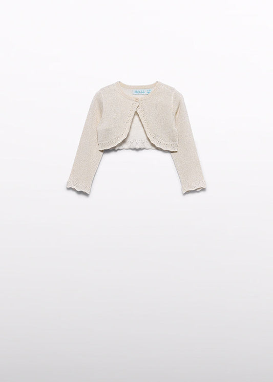 Μπολερό πλεκτό (SS26) 5301 σαμπανιζέ