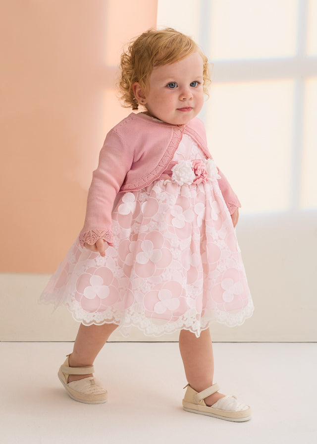 Μπολερό πλεκτό (SS26) 5301 ροζ