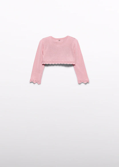 Μπολερό πλεκτό (SS26) 5301 ροζ