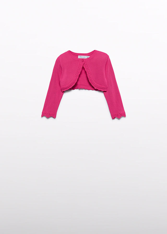 Μπολερό πλεκτό (SS26) 5301 φούξια