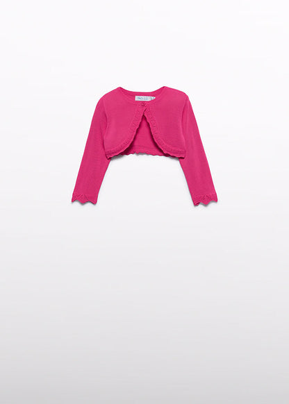 Μπολερό πλεκτό (SS26) 5301 φούξια