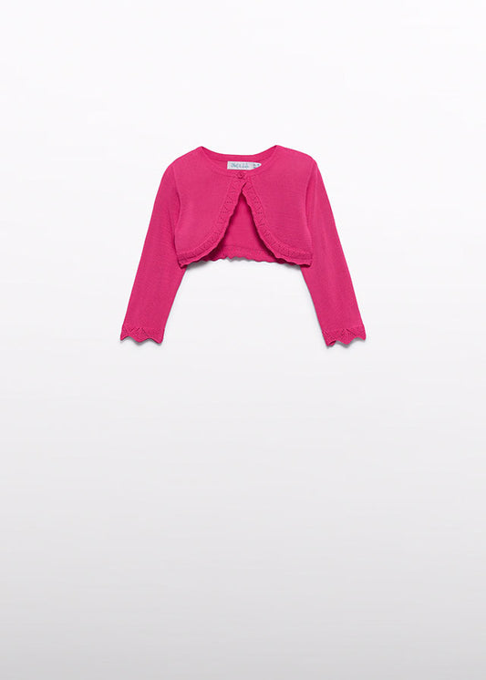 Μπολερό πλεκτό (SS26) 5301 φούξια