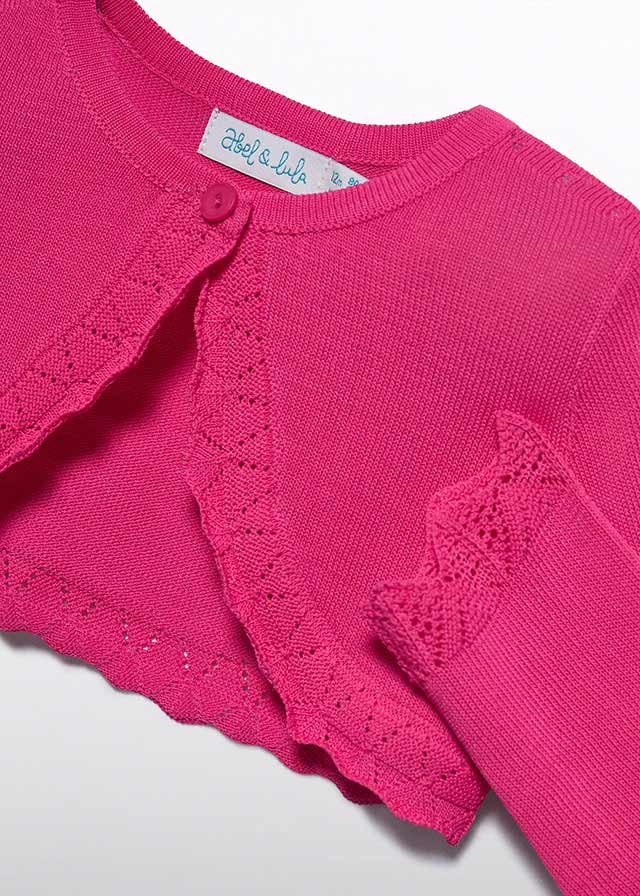 Μπολερό πλεκτό (SS26) 5301 φούξια