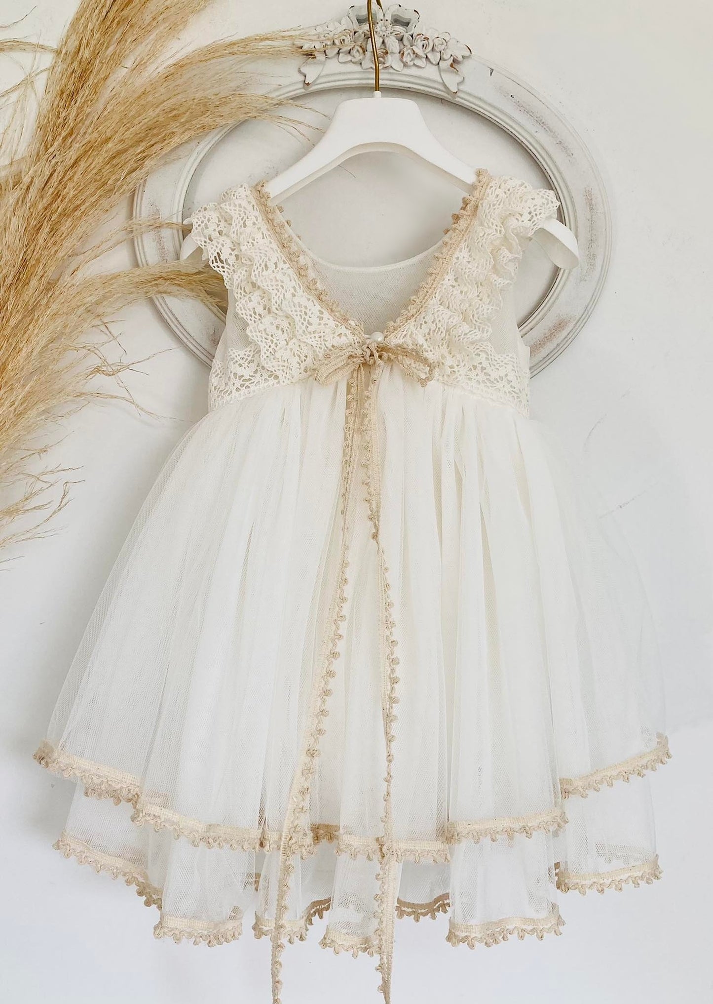 Christening dress DS22100 off-white 