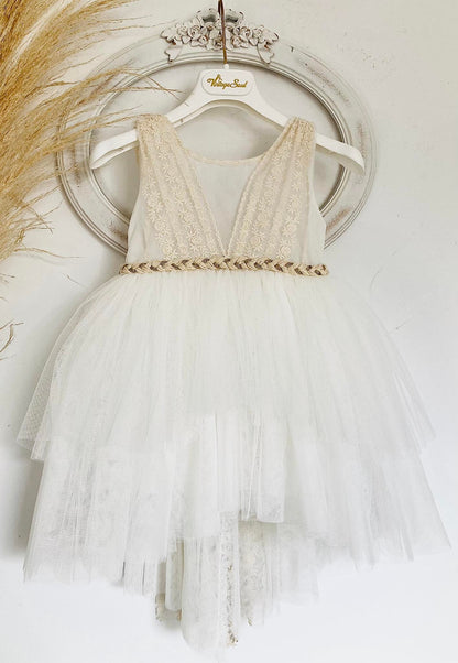 Christening dress DS22101 off-white